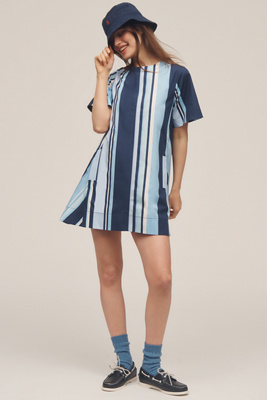MAEVE THE EMMY SHORT-SLEEVE SWING MINI DRESS BY MAEVE 