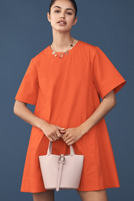 MAEVE THE EMMY SHORT-SLEEVE SWING MINI DRESS BY MAEVE 
