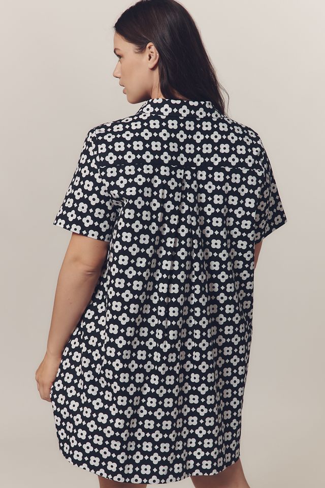 The Pollie Short-Sleeve Swing Tunic Mini Dress #4