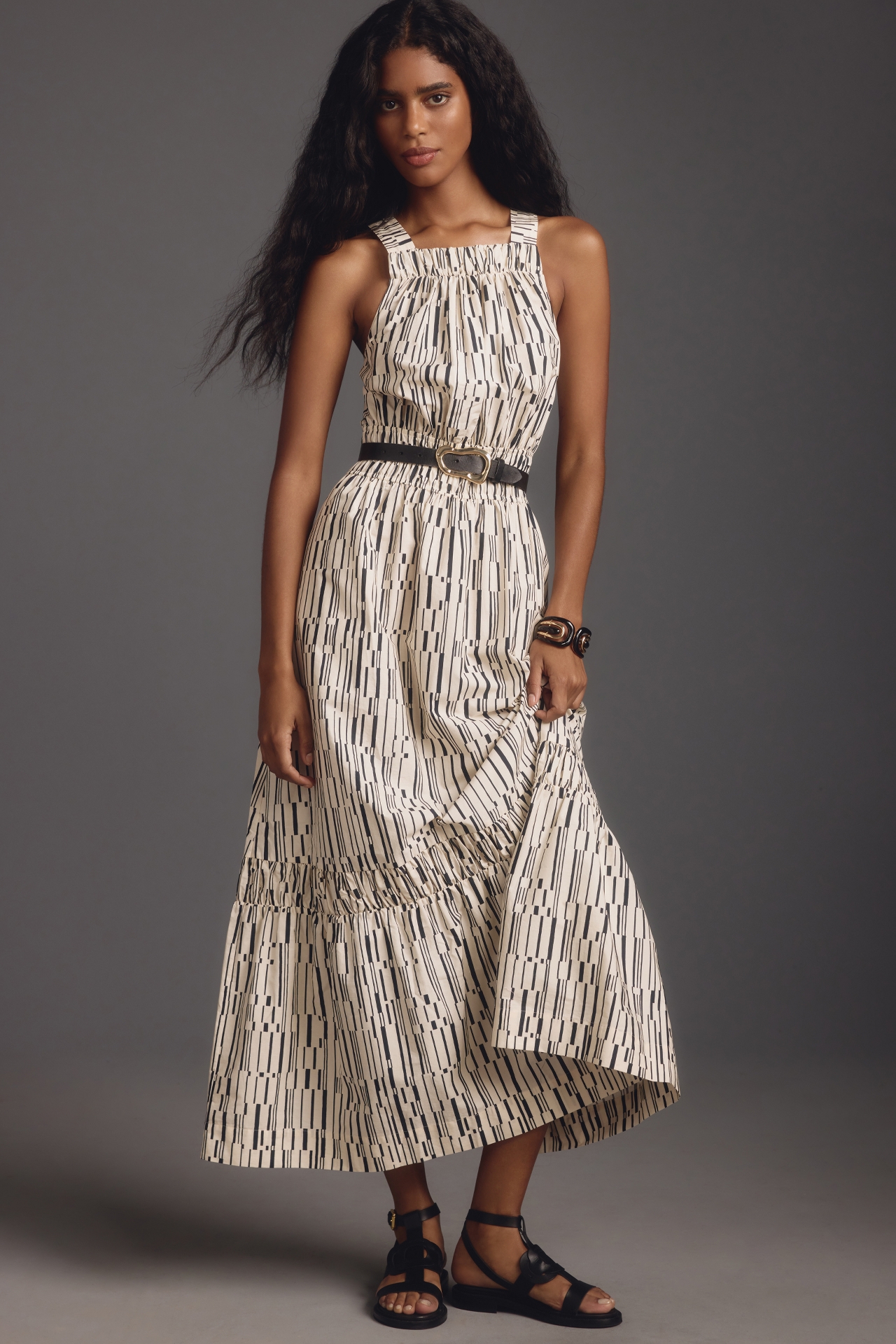 The Somerset Maxi Dress: Poplin Halter Edition