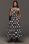 paisley halter maxi dress Brown Paisley Halter Maxi Dress main image 1