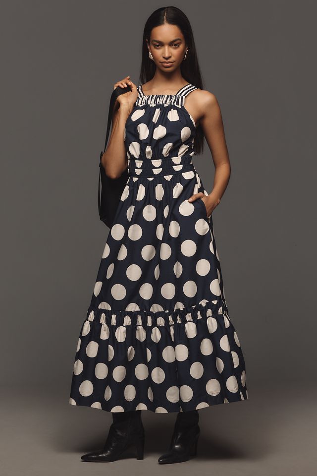 The Somerset Maxi Dress: Poplin Halter Edition #3