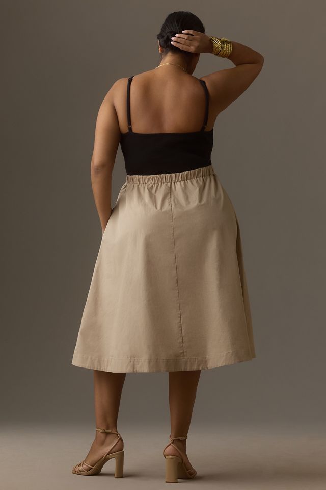 ribbed strapless midi dress She's The Main Rib Knit Strapless Midi Dress
