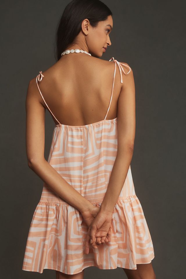 Maeve Sleeveless Flounce Swing Mini Dress #2