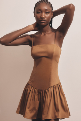 Maeve Drop-Waist Mini Dress | Anthropologie