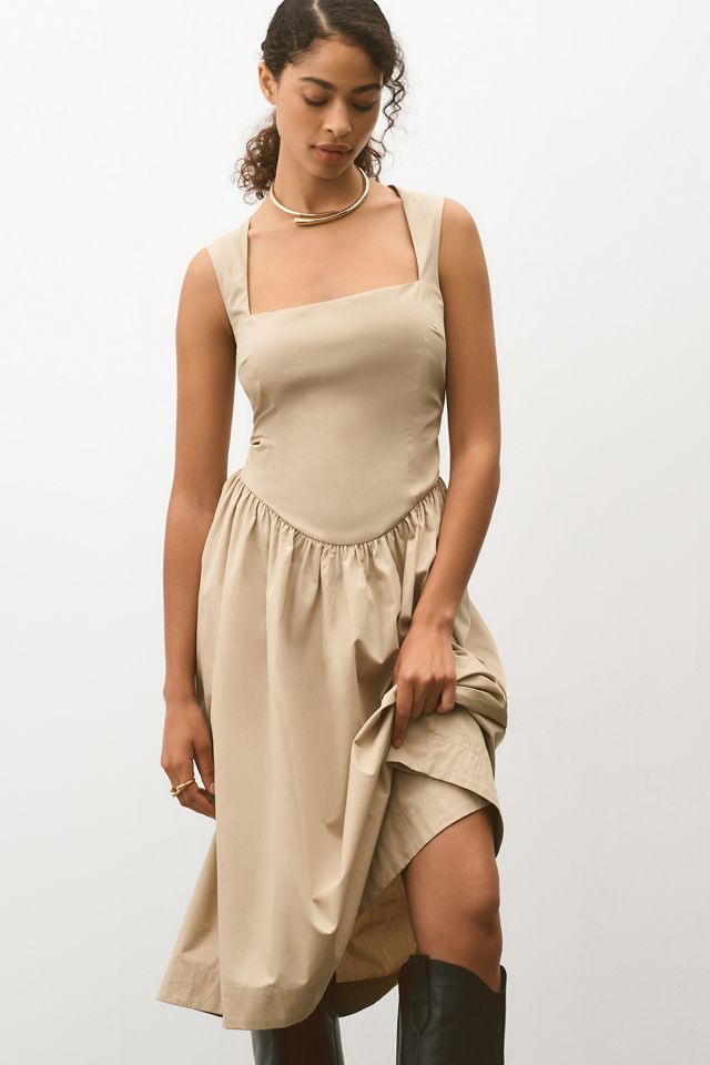 Robe Midi Maeve Sans Manches à Taille Basse #3