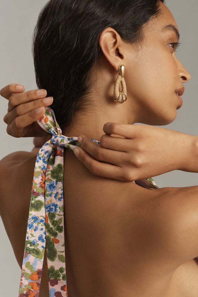 By Anthropologie Halter Mini Dress #3