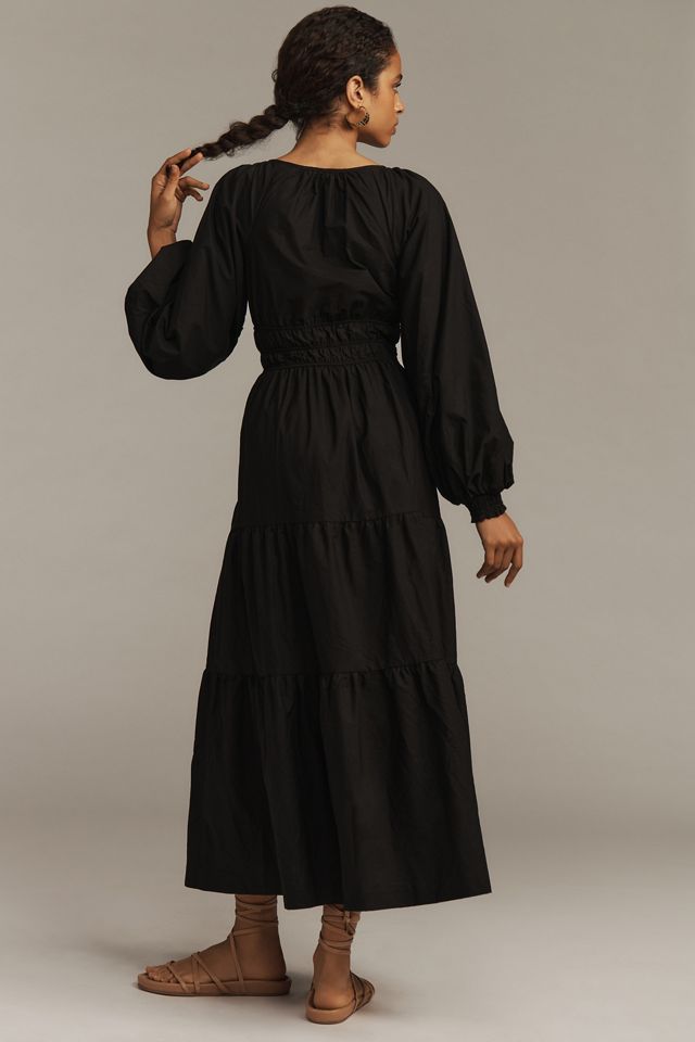 The Somerset Maxi Dress: Puff-Sleeve Edition #1