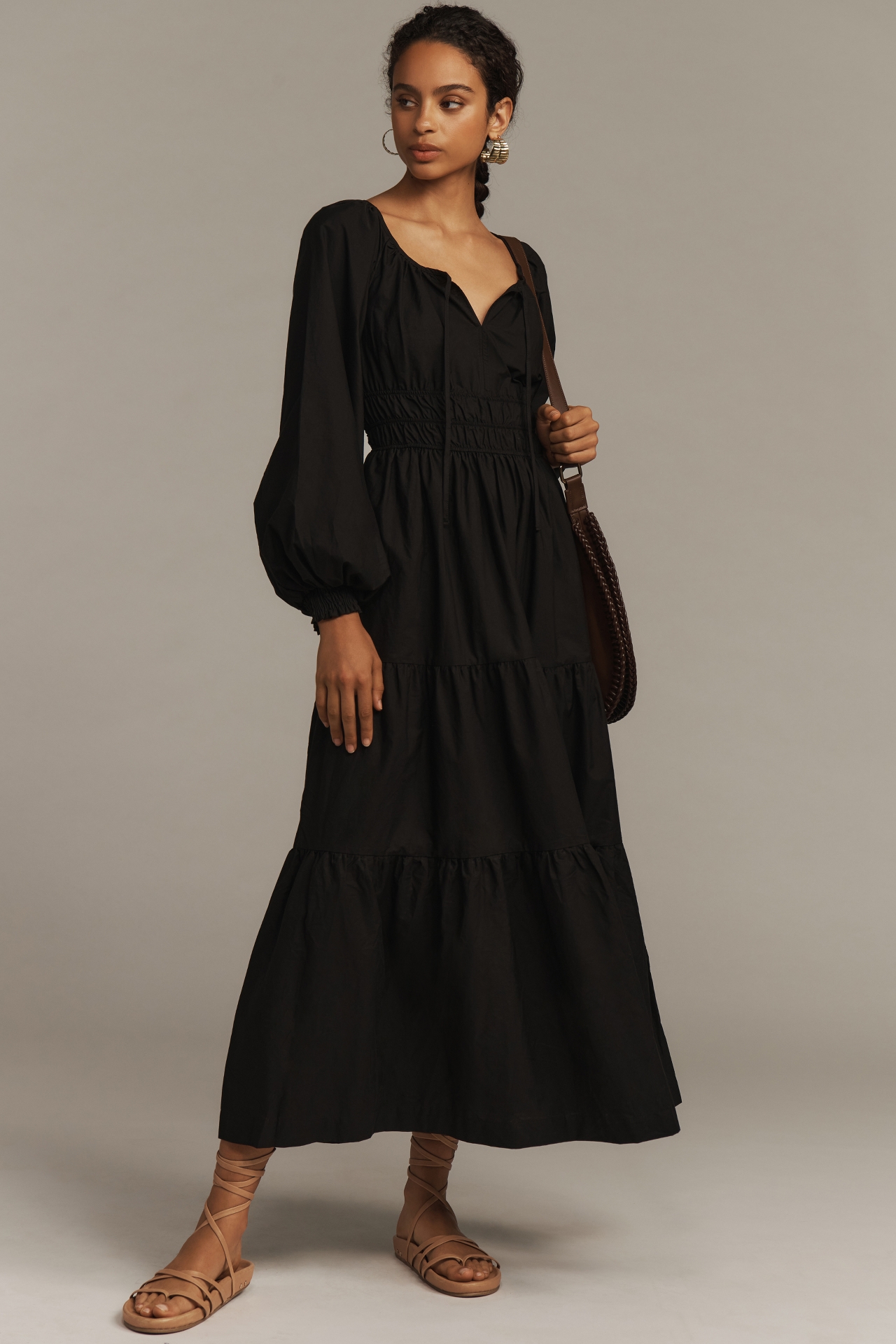 The Somerset Maxi Dress: Puff-Sleeve Edition