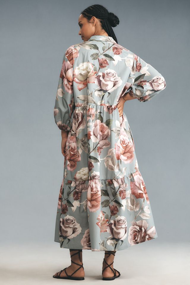 Loverly Grey x Anthropologie The Bettina Shirt Dress by Maeve #6