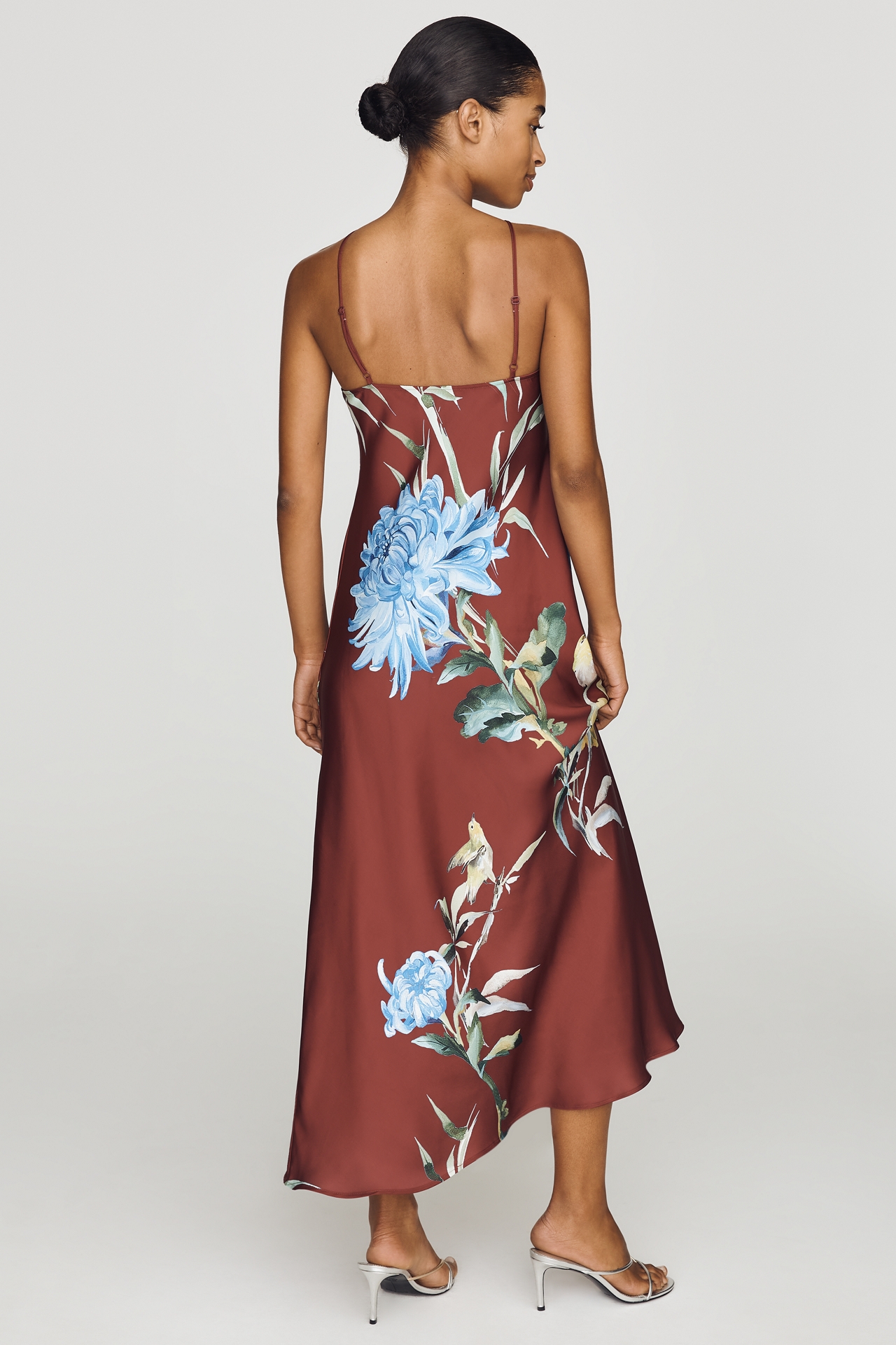 Veda Halter Slip Midi Dress