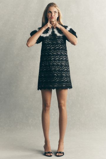 Maeve Stripe Pleated Mini Skirt