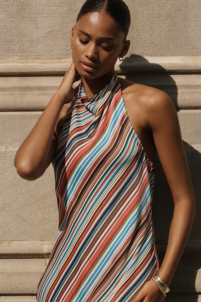 Vestido Midi Maeve con Escote Halter y Espalda Descubierta #2