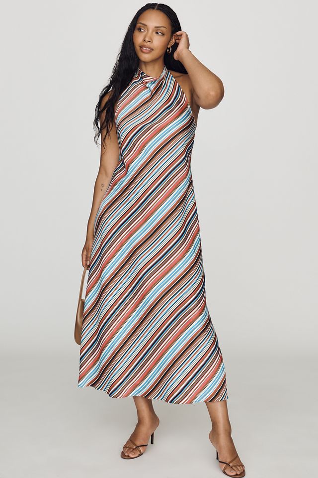 Vestido Midi Maeve con Escote Halter y Espalda Descubierta #4
