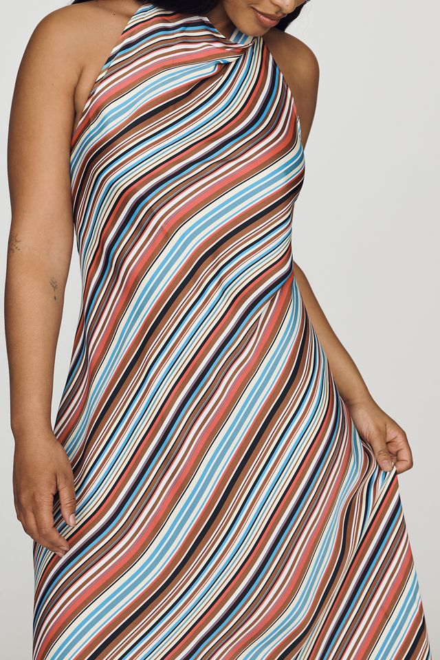 Vestido Midi Maeve con Escote Halter y Espalda Descubierta #5