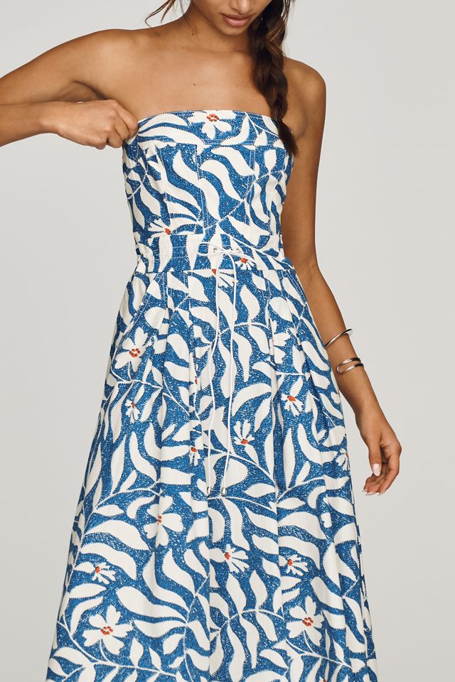 alani maxi dress Women's Alani Poplin Maxi Dress | Abstract Animal