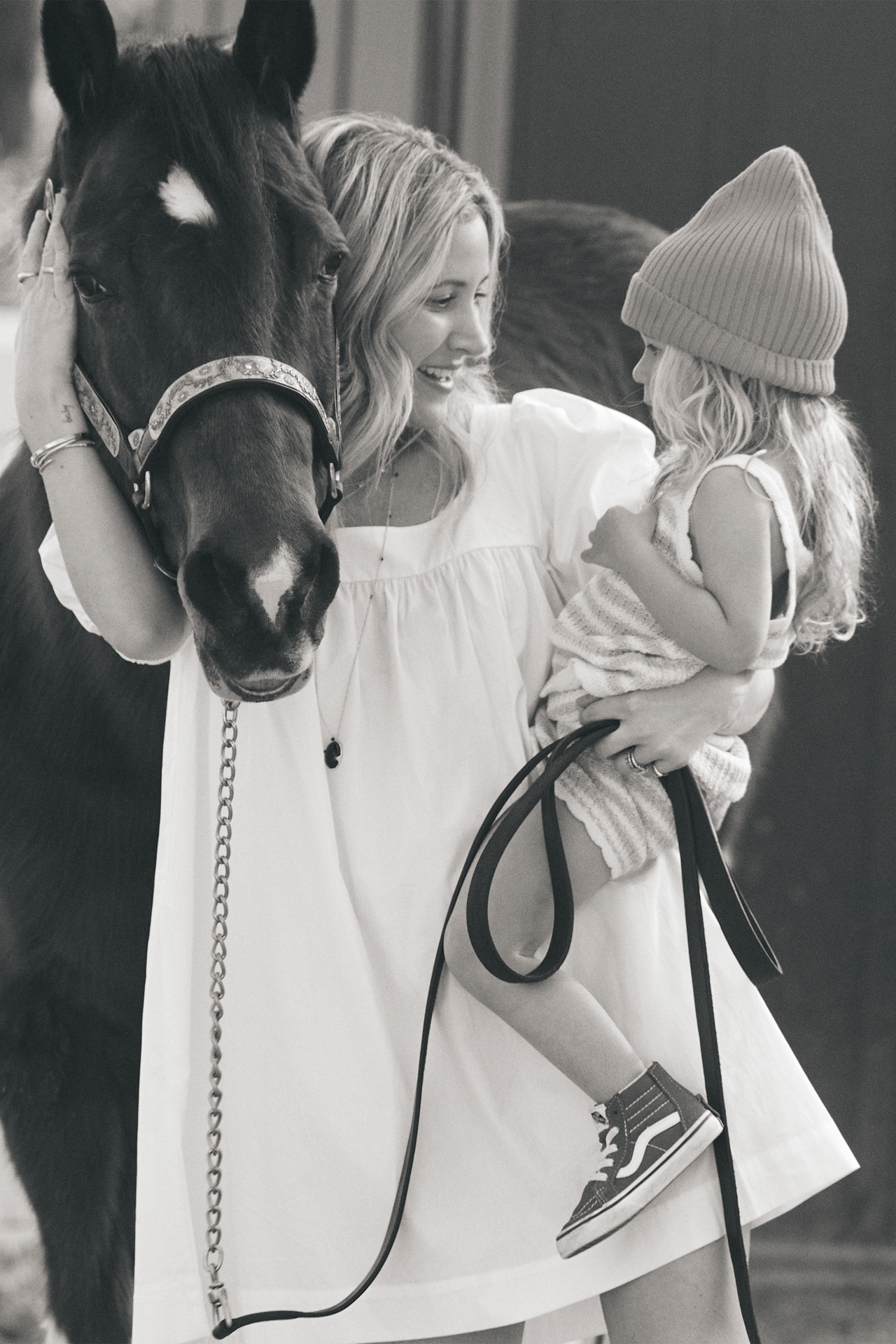 Maeve Cotton Puff-Sleeve Mini Dress