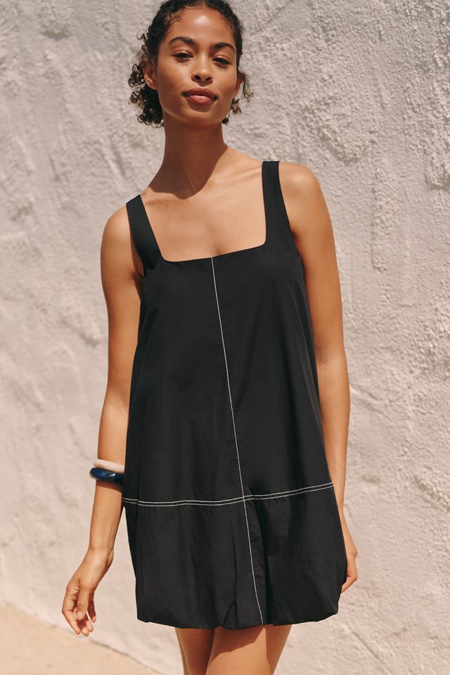 Maeve Poplin Bubble Mini Dress #1