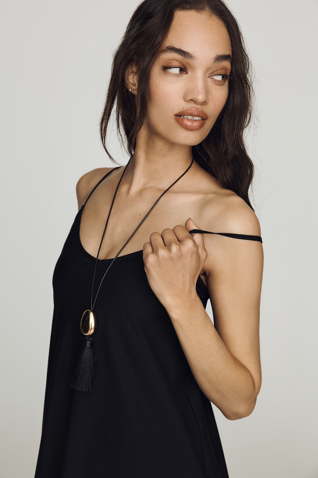 Maeve Cotton Bubble Hem Midi Dress