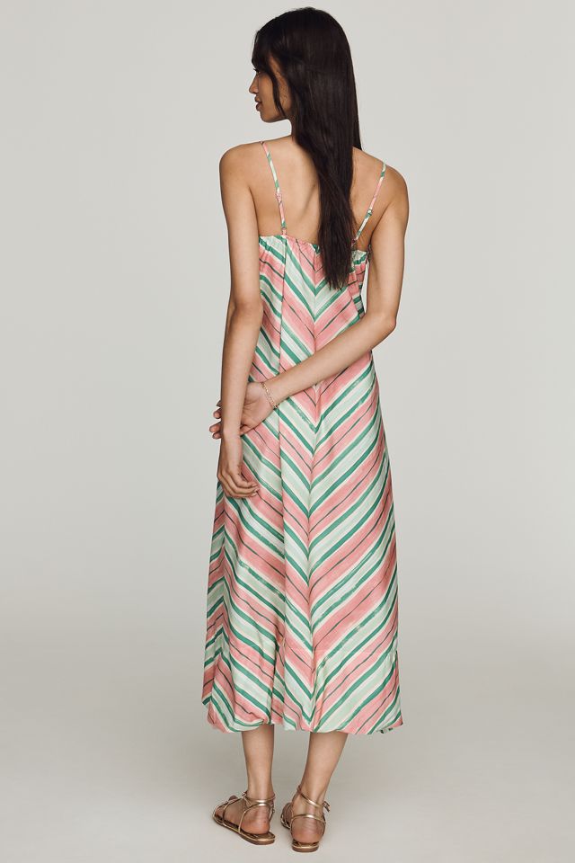 Maeve Cotton Bubble Hem Midi Dress #2