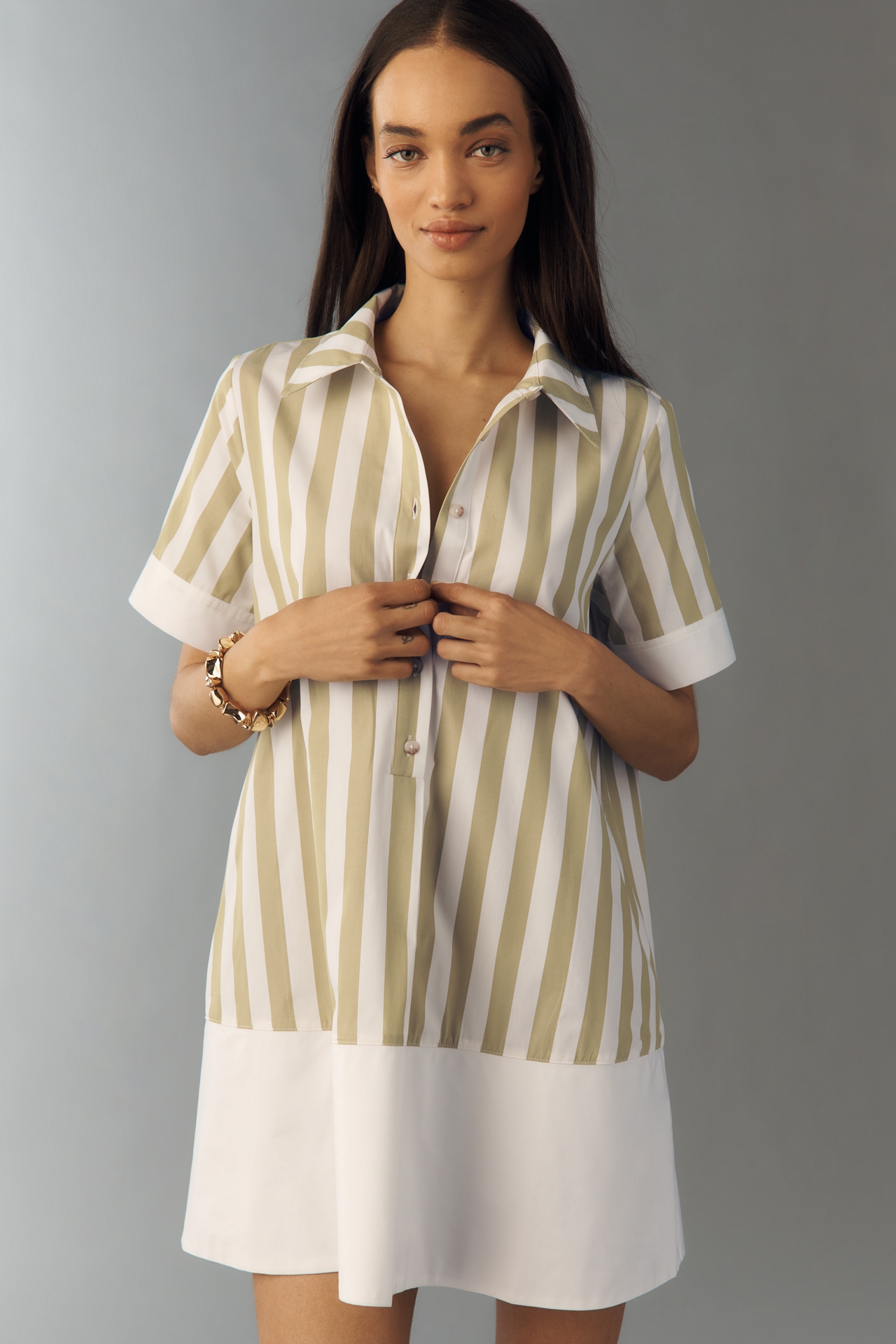 Pollie Swing Tunic Mini Dress