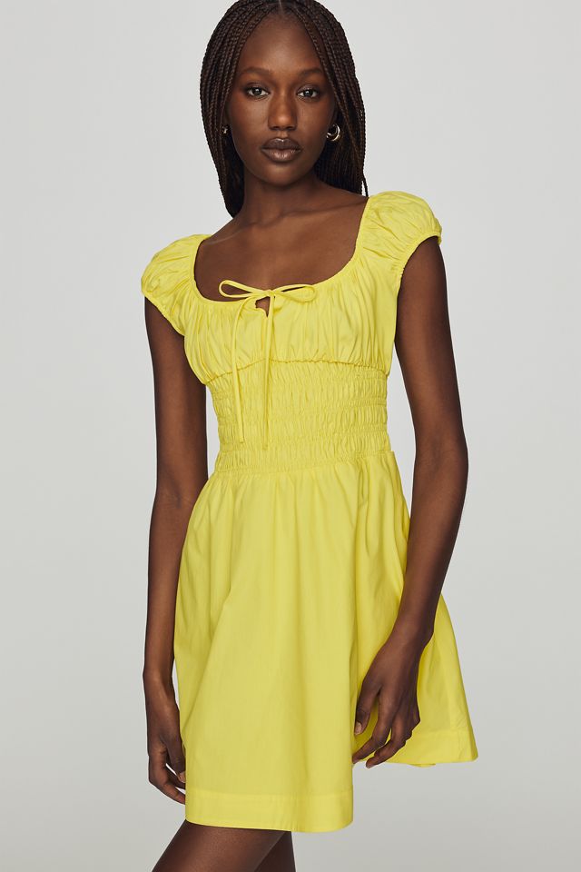 By Anthropologie Cotton Smocked Mini Dress | Anthropologie