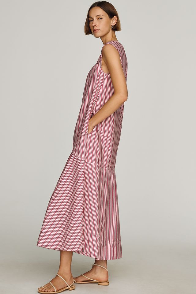 Maeve Sleeveless Cotton Poplin Midi Dress #1
