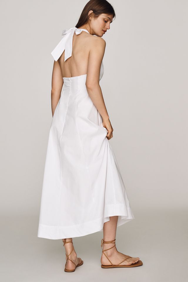 Maeve Cotton Halter Midi Dress #3