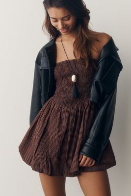 By Anthropologie Strapless Bubble Dress