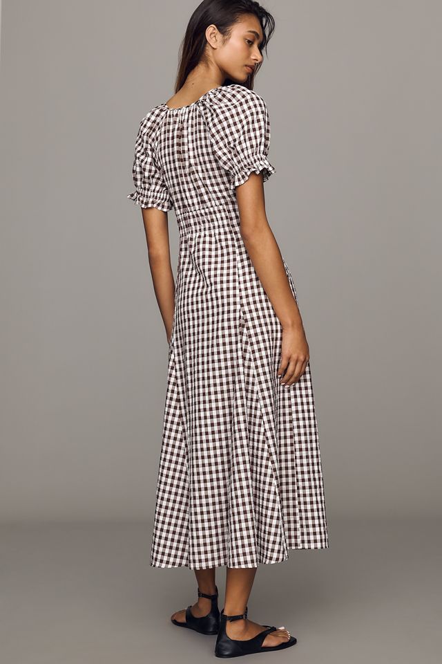 Maeve Puff Sleeve Midi Dress #3