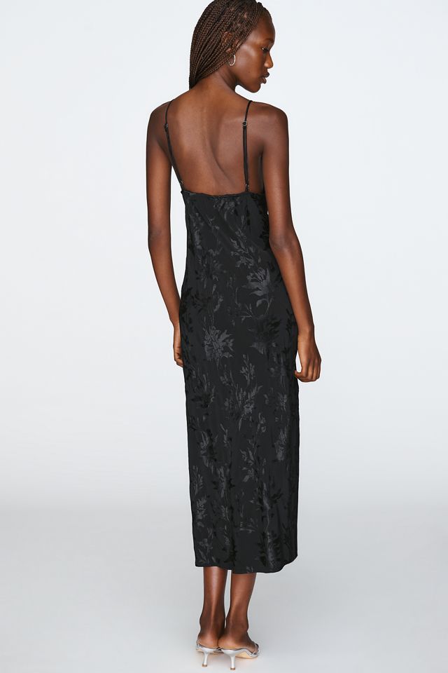 Maeve Clara Scarf-Neck Jacquard Midi Dress #2