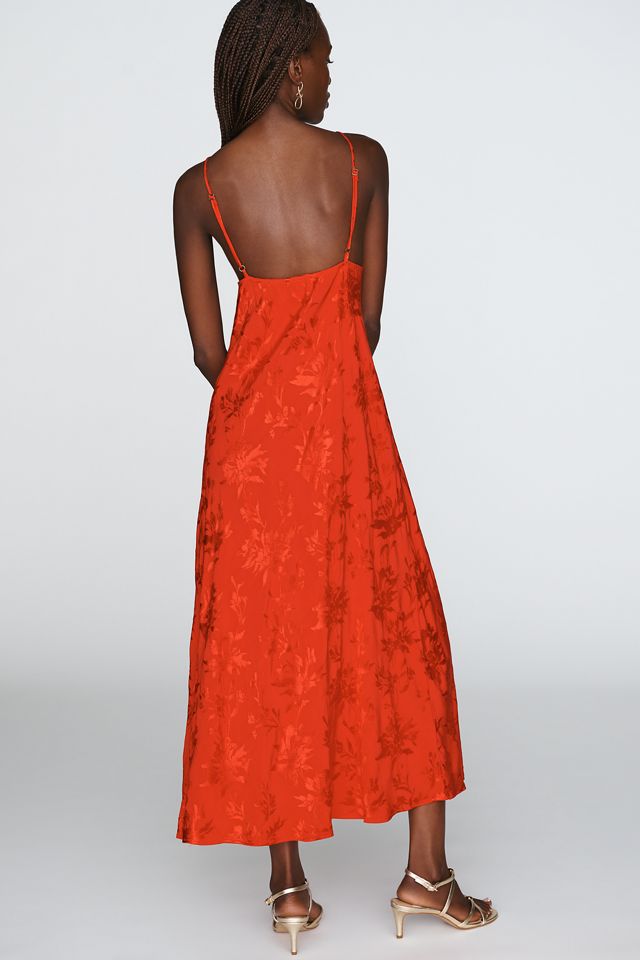Maeve Clara Scarf-Neck Jacquard Midi Dress #2