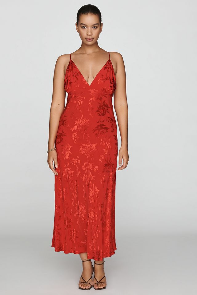 Maeve Clara Scarf-Neck Jacquard Midi Dress #5