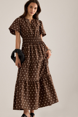 The Somerset Maxi Dress: Polka Dot Edition