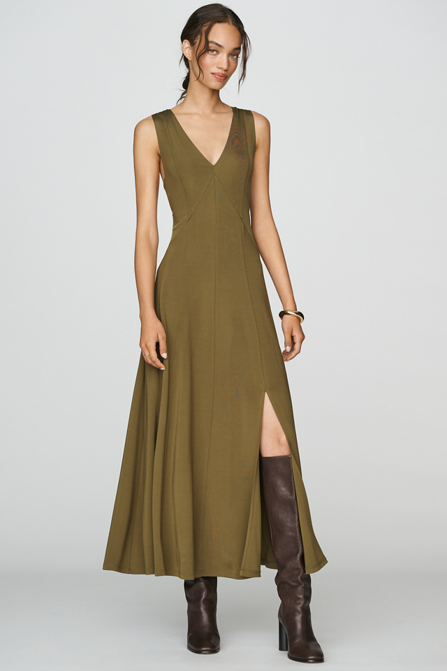 By Anthropologie Slinky Knit Midi Dress