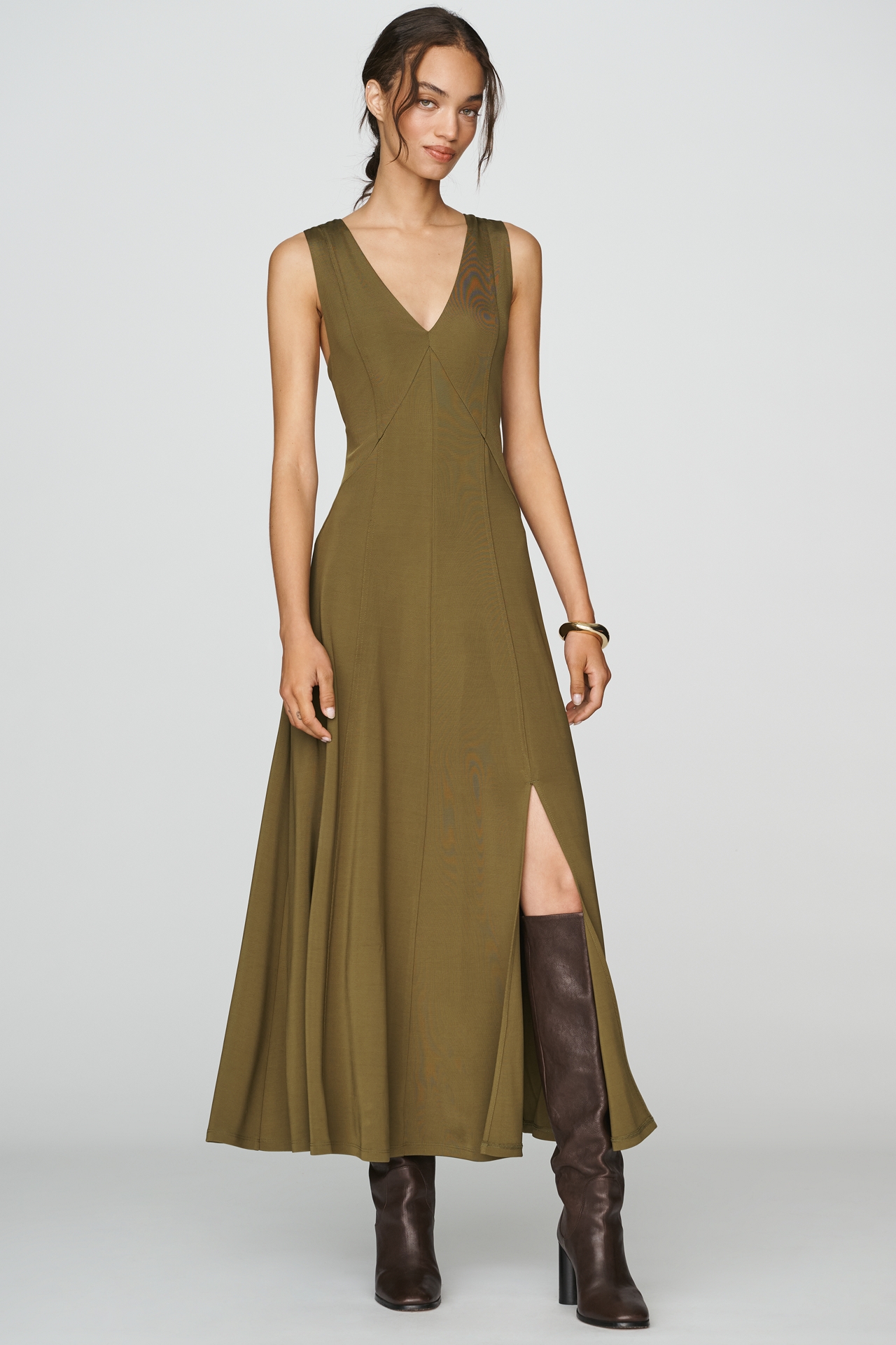 By Anthropologie Slinky Knit Midi Dress
