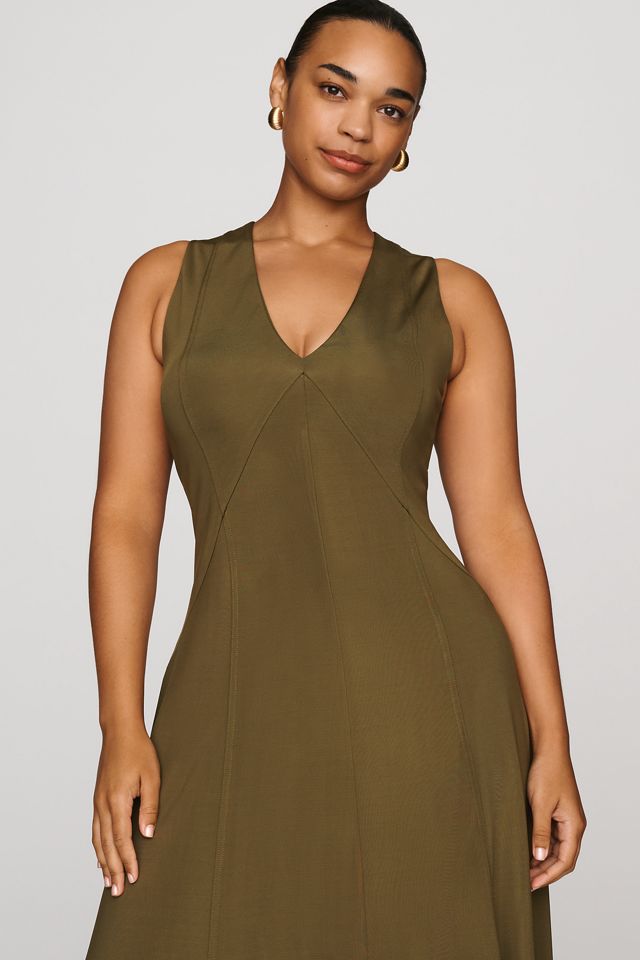 By Anthropologie Slinky Knit Midi Dress #5