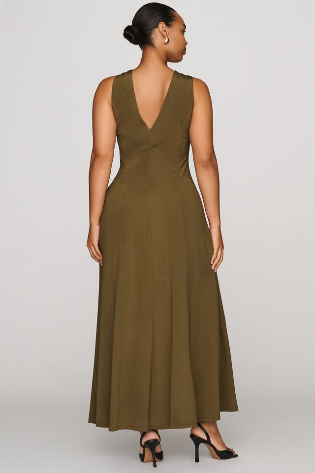 By Anthropologie Slinky Knit Midi Dress #7