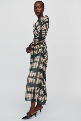 @merrickarts x Anthropologie Mesh Maxi Dress 