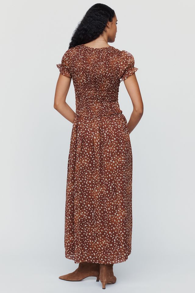 By Anthropologie Margie Smocked Maxi Dress #2