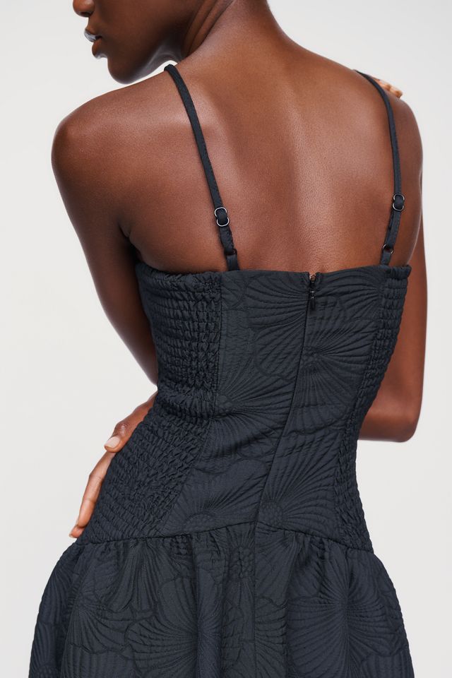 Maeve Drop Waist Midi Dress | Anthropologie