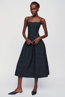 Maeve Drop Waist Midi Dress