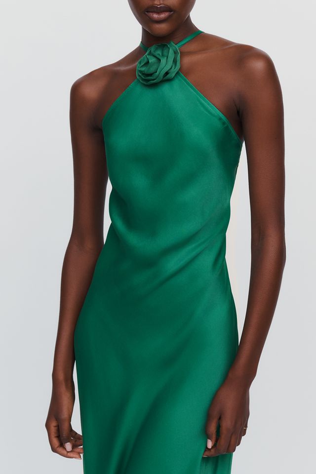 @loverlygrey x Anthropologie Rosette Halter Midi Dress #1