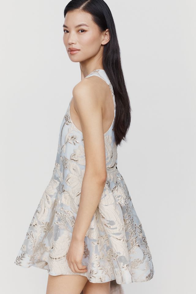 @loverlygrey x Anthropologie Zadie Jacquard Swing Dress #1