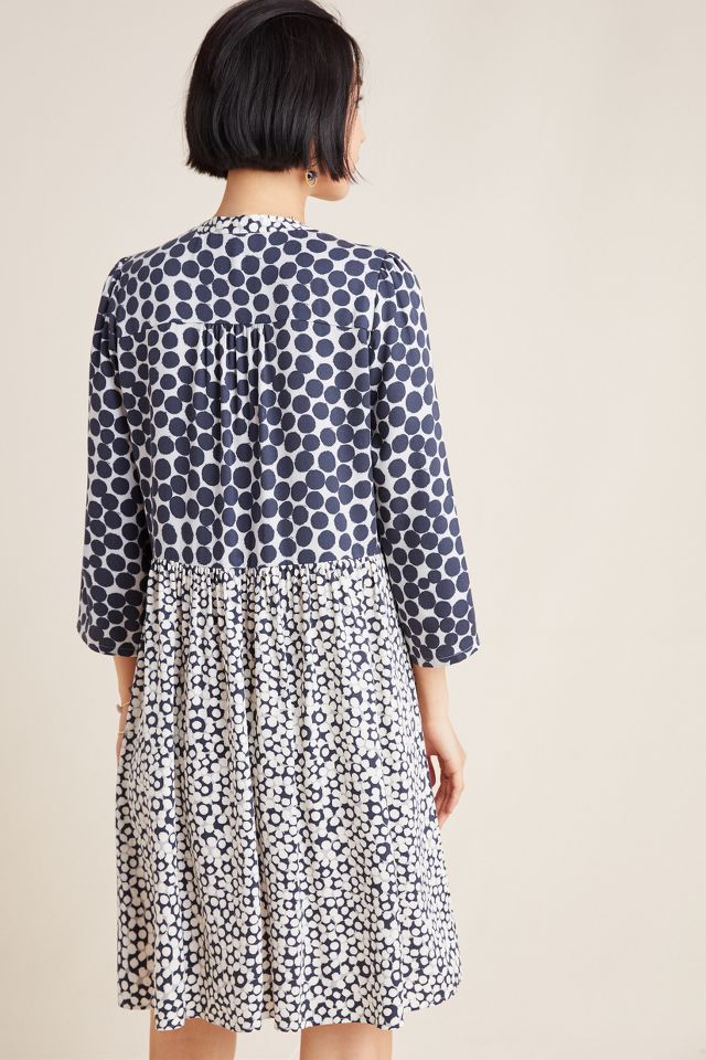 Anthropologie juno 2025 printed dress