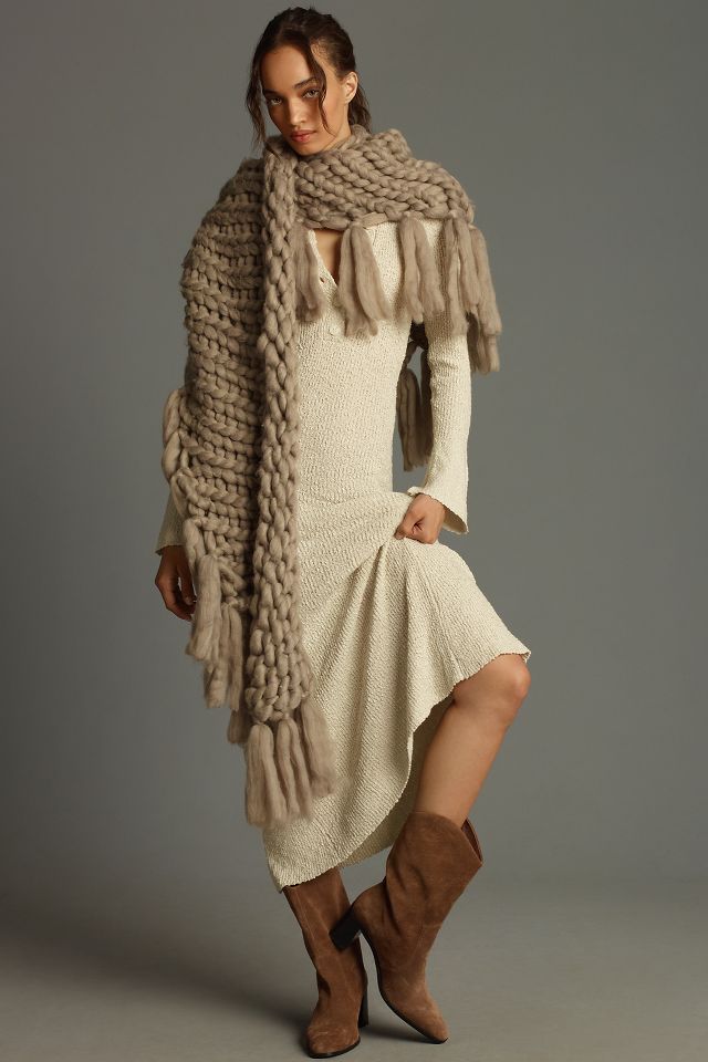 Anthropologie knit dress best sale