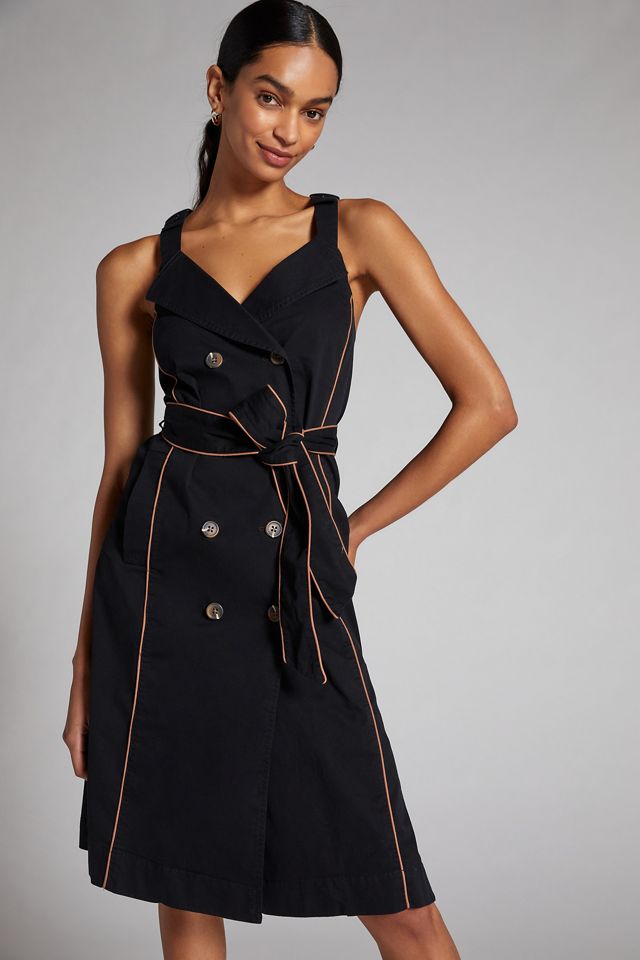 Maeve Trench Midi Dress #4