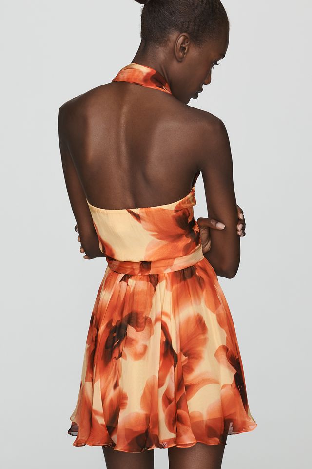 Rococo Sand Halter Mini Dress #1