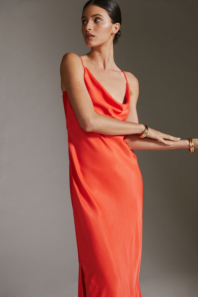 Bias slip dress anthropologie sale