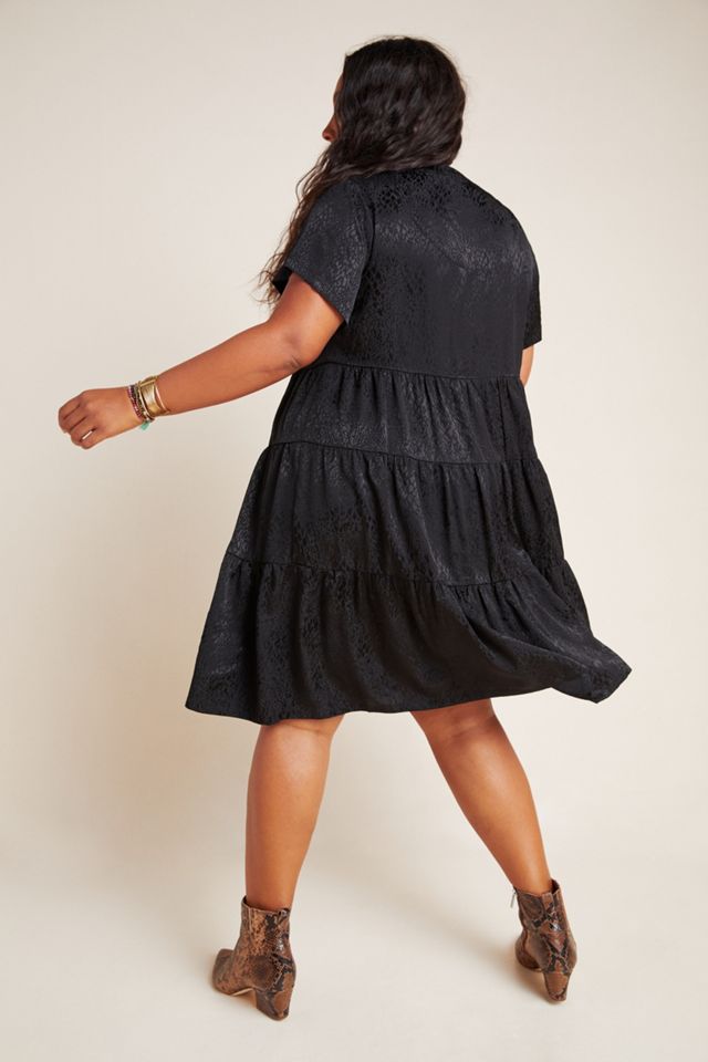 Maeve Sacha Jacquard Tiered Tunic #5
